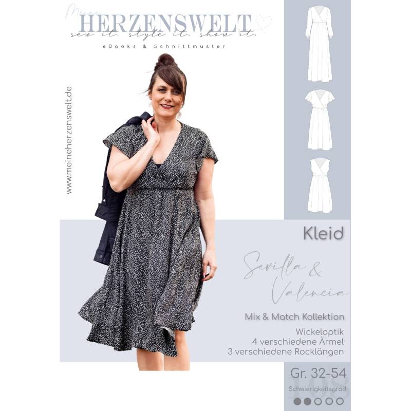 E-Book Meine Herzenswelt Mix and Match Kleid Sevilla/Valencia von Stoffe Hemmers