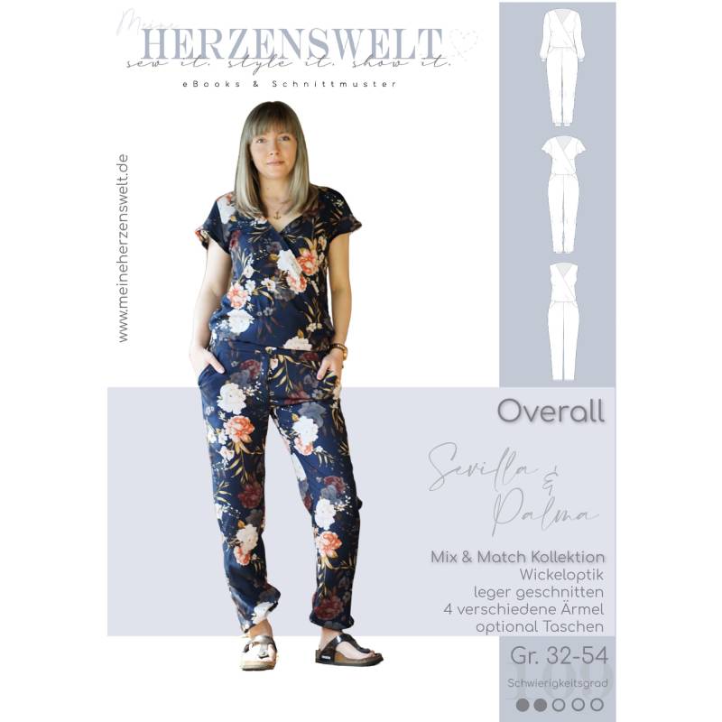 E-Book Meine Herzenswelt Mix and Match Overall Sevilla/Palma von Stoffe Hemmers