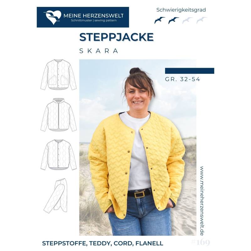 E-Book Meine Herzenswelt Skara Steppjacke Damen von Stoffe Hemmers