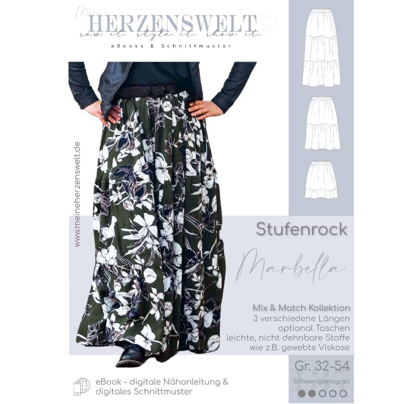E-Book Meine Herzenswelt Stufenrock Meine Marbella von Stoffe Hemmers