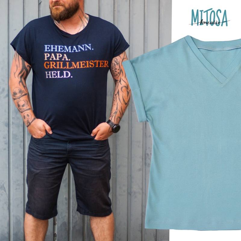 E-Book MiToSa-Kreativ Family Shirt Herren von Stoffe Hemmers