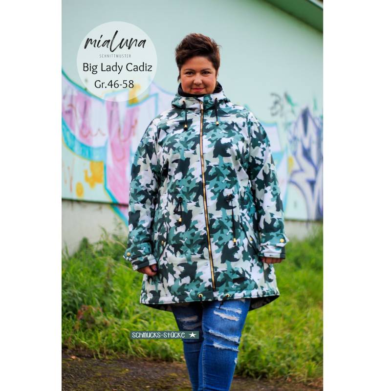 E-Book Mialuna Parka - Mantel Big Lady Cadiz von Stoffe Hemmers