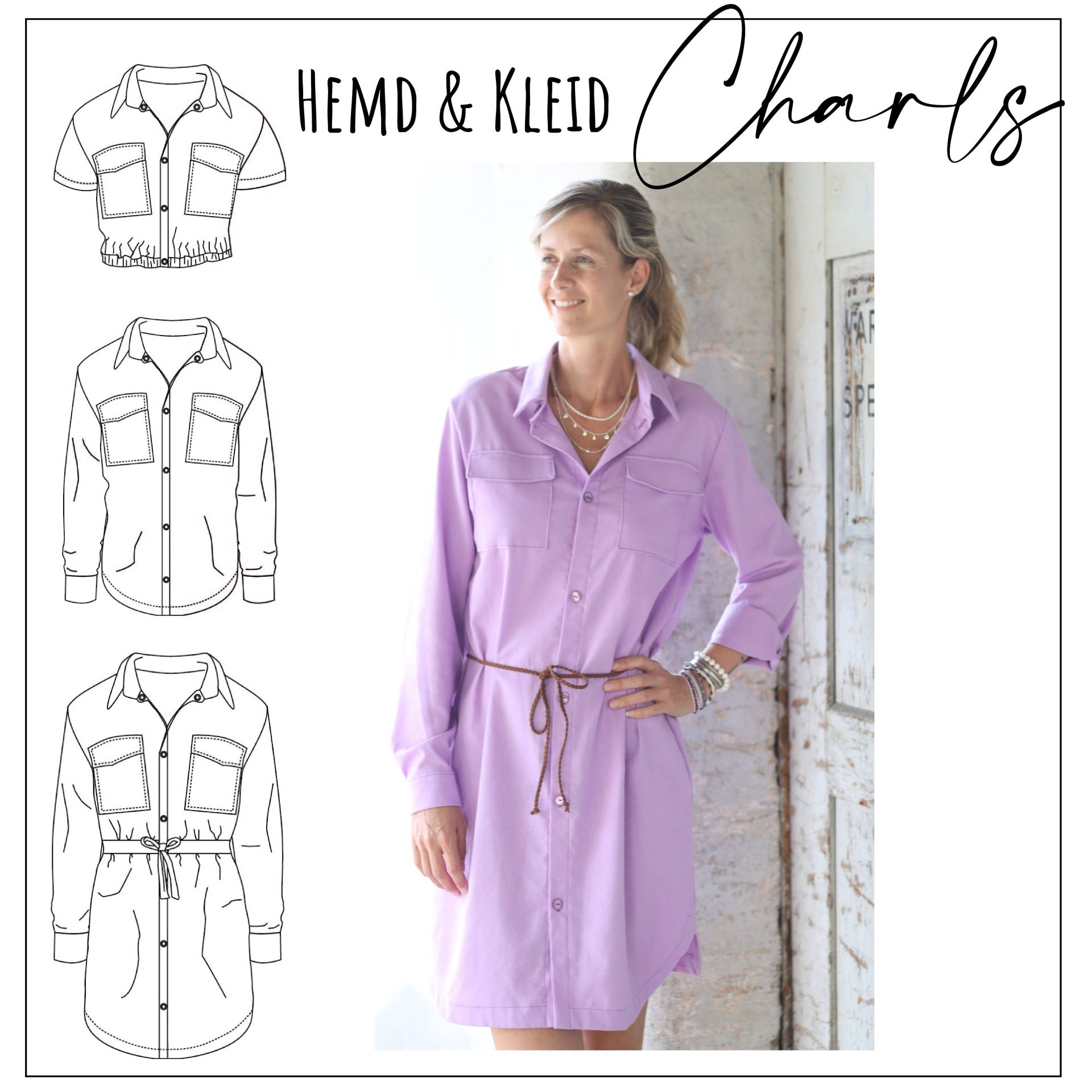 E-Book Moeve.Design Hemd & Kleid Charls von Stoffe Hemmers