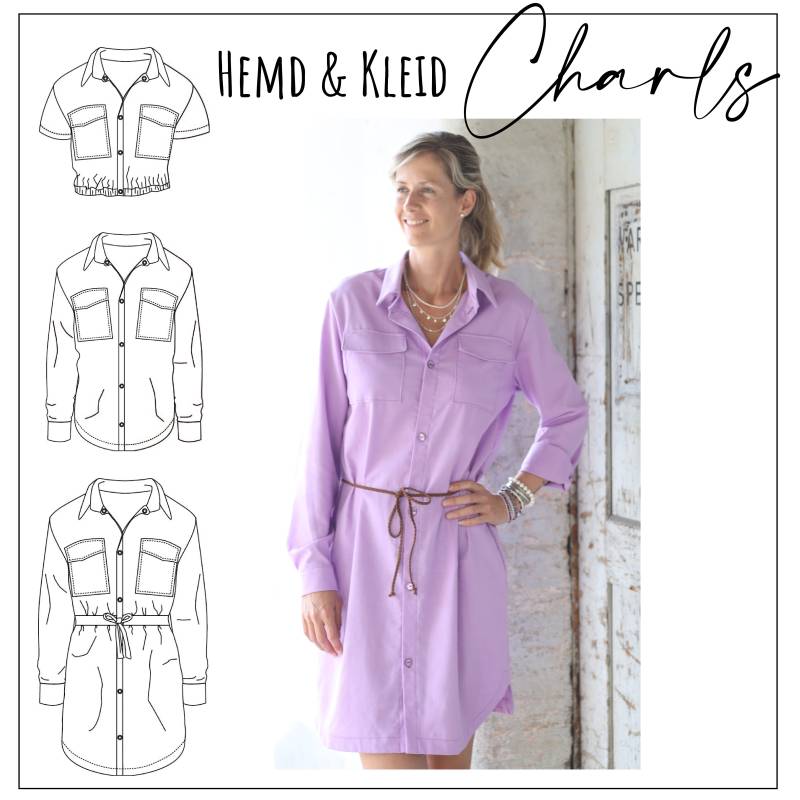 E-Book Moeve.Design Hemd & Kleid Charls von Stoffe Hemmers