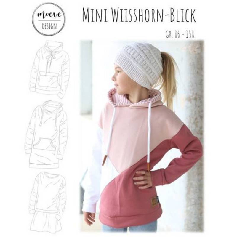 E-Book Moeve.Design Hoodie Mini Wiisshorn-Blick von Stoffe Hemmers