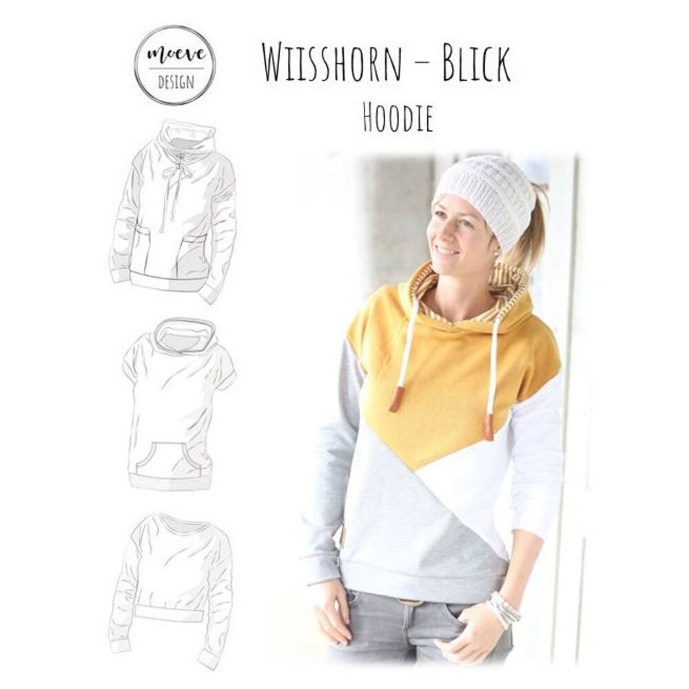 E-Book Moeve.Design Hoodie Wiisshorn-Blick von Stoffe Hemmers