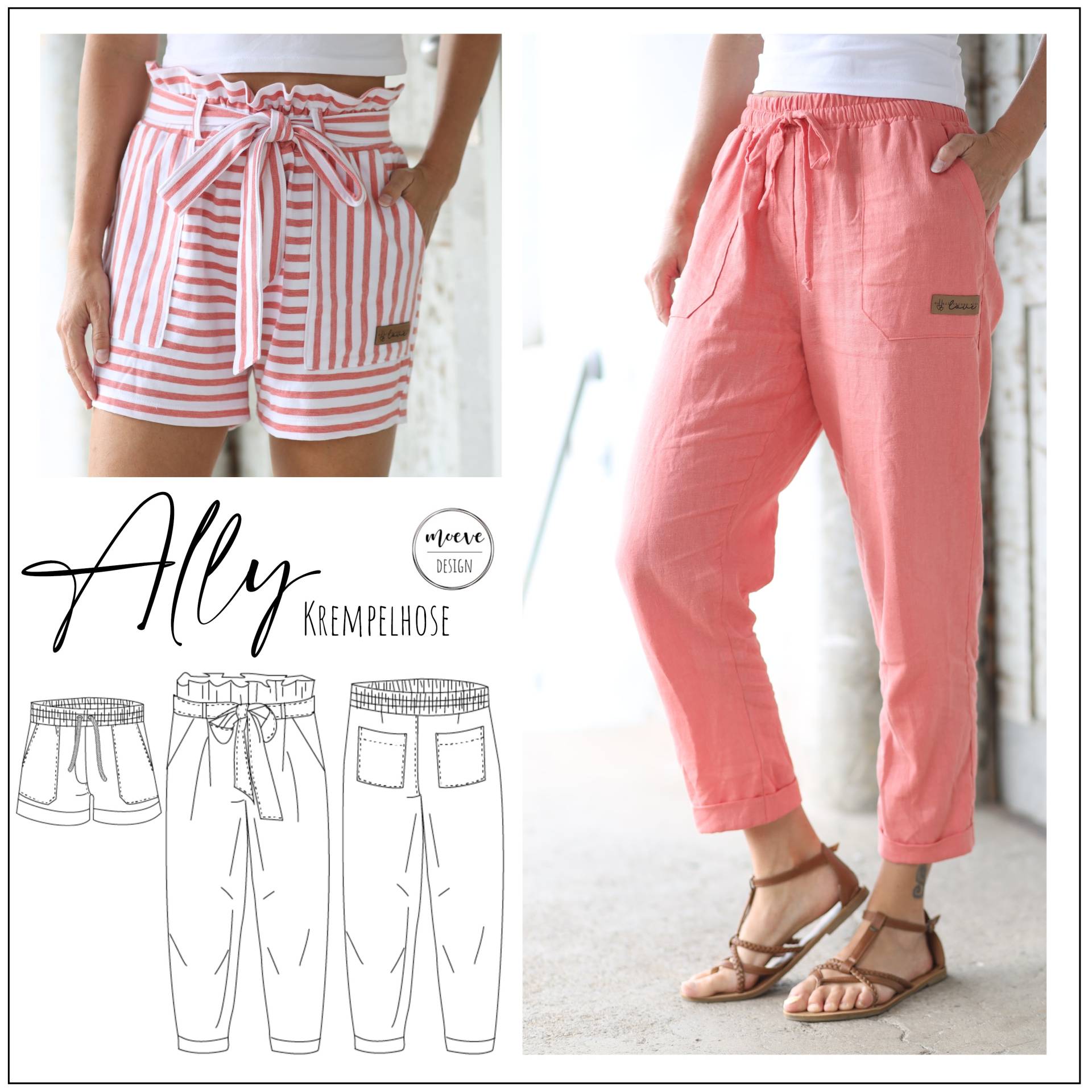 E-Book Moeve.Design Hose Ally Damen von Stoffe Hemmers