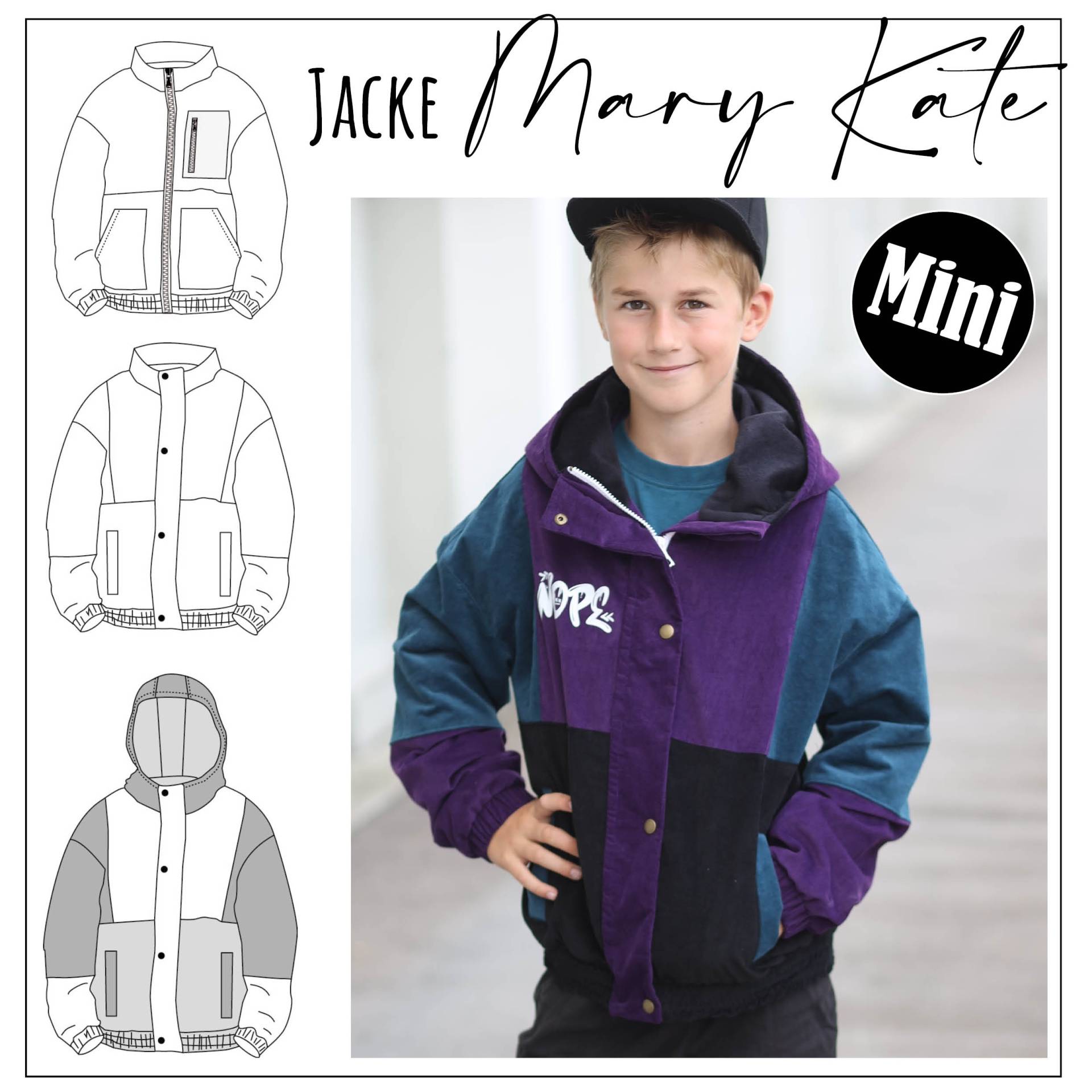 E-Book Moeve.Design Jacke Mini Mary-Kate Kids von Stoffe Hemmers