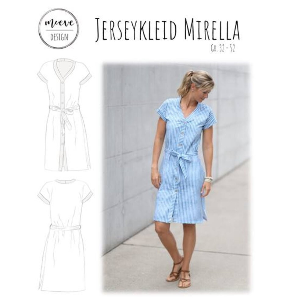 E-Book Moeve.Design Jerseykleid Mirella von Stoffe Hemmers
