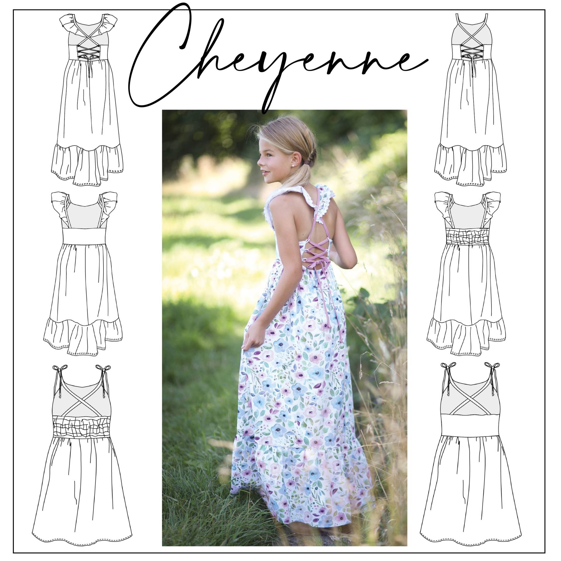 E-Book Moeve.Design Kleid Chayenne Kids von Stoffe Hemmers