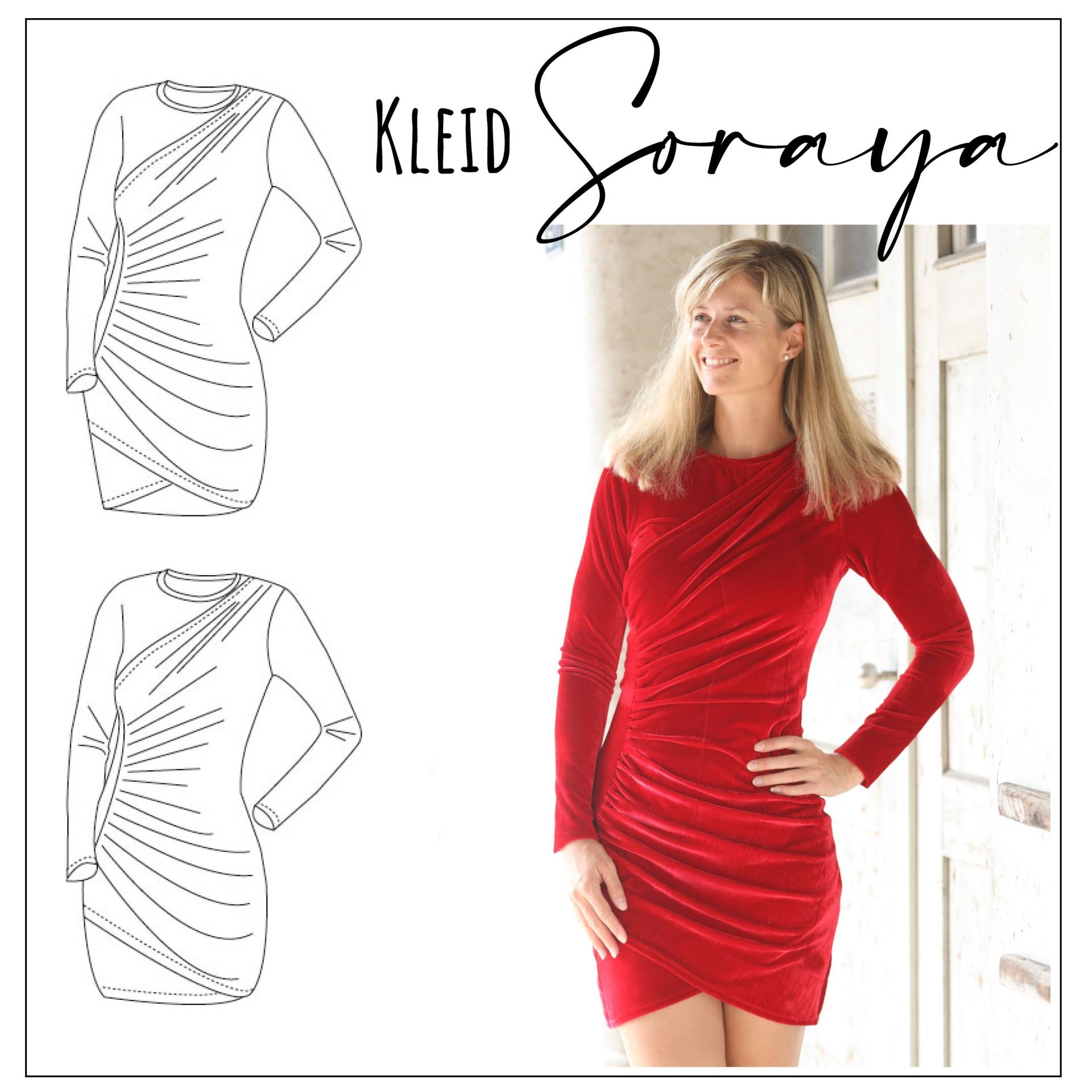 E-Book Moeve.Design Kleid Soraya Damen von Stoffe Hemmers