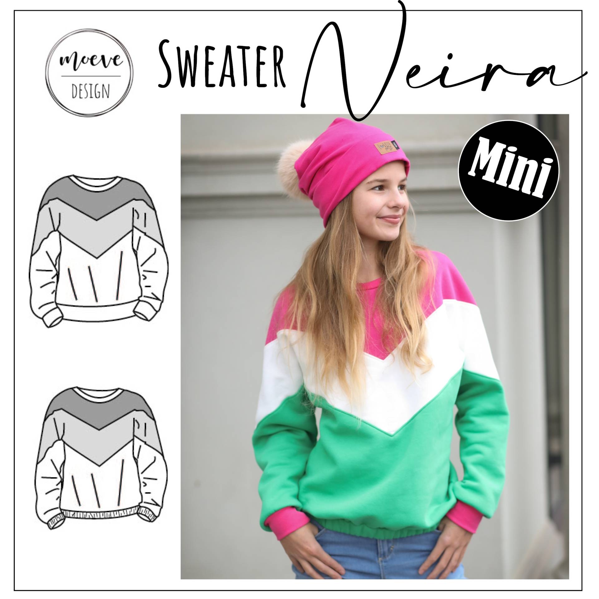 E-Book Moeve.Design Sweater Neira Mini von Stoffe Hemmers