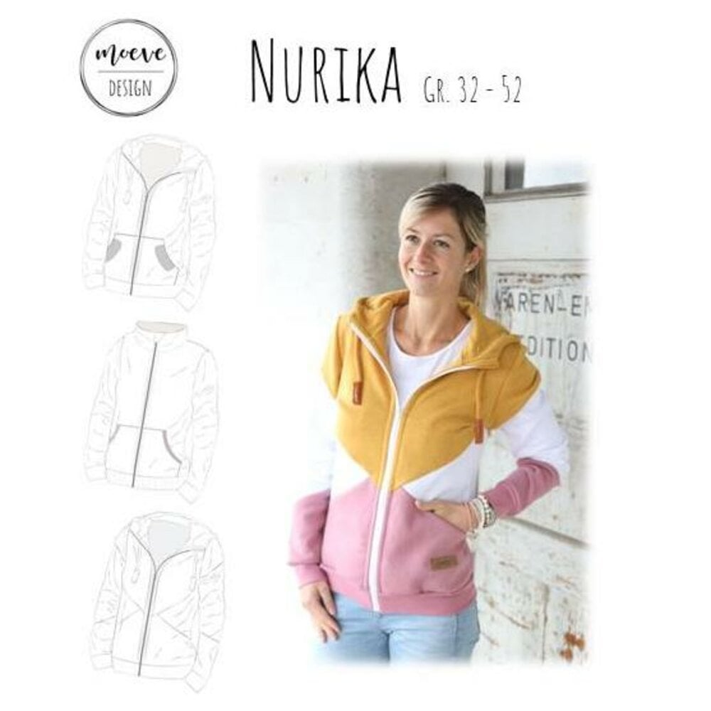 E-Book Moeve.Design Sweatjacke Nurika von Stoffe Hemmers