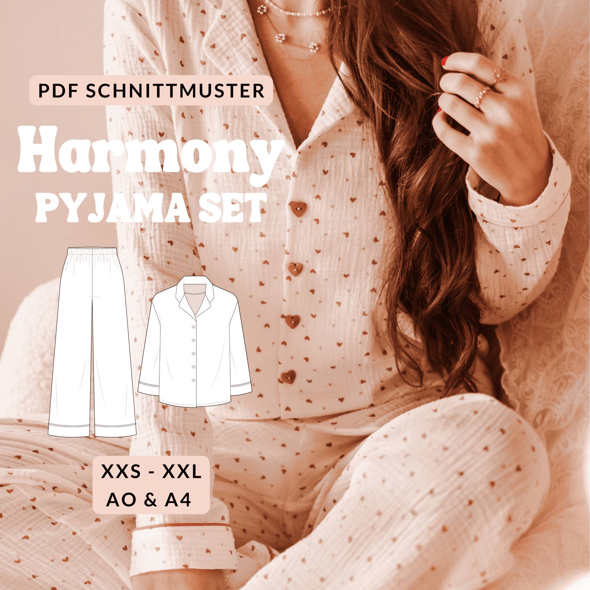 E-Book Moreauthentic Pyjama Set Harmony E-Book Moreauthentic Pyjama Set Harmony von Stoffe Hemmers