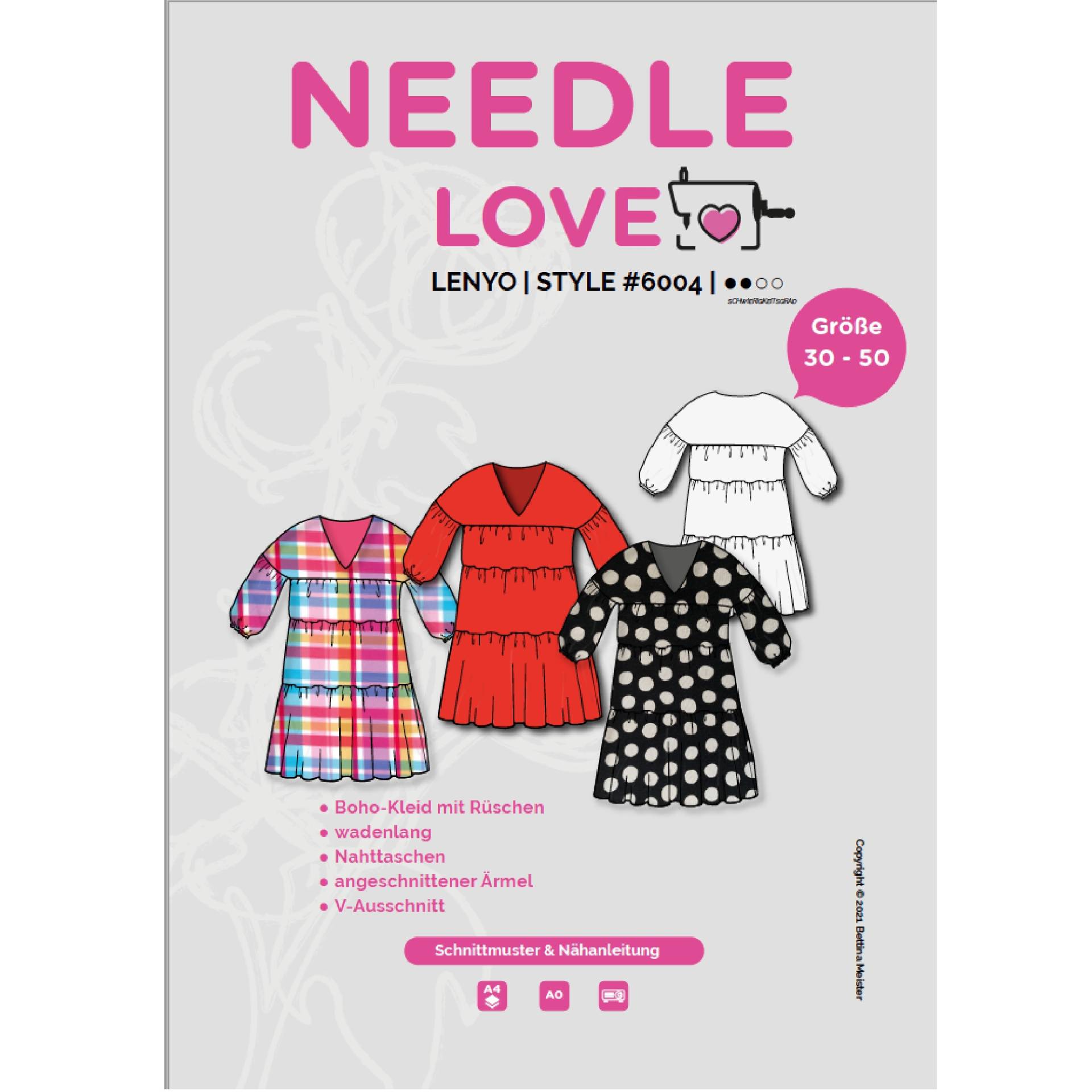 E-Book Needle Love Kleid LENYOdress von Stoffe Hemmers