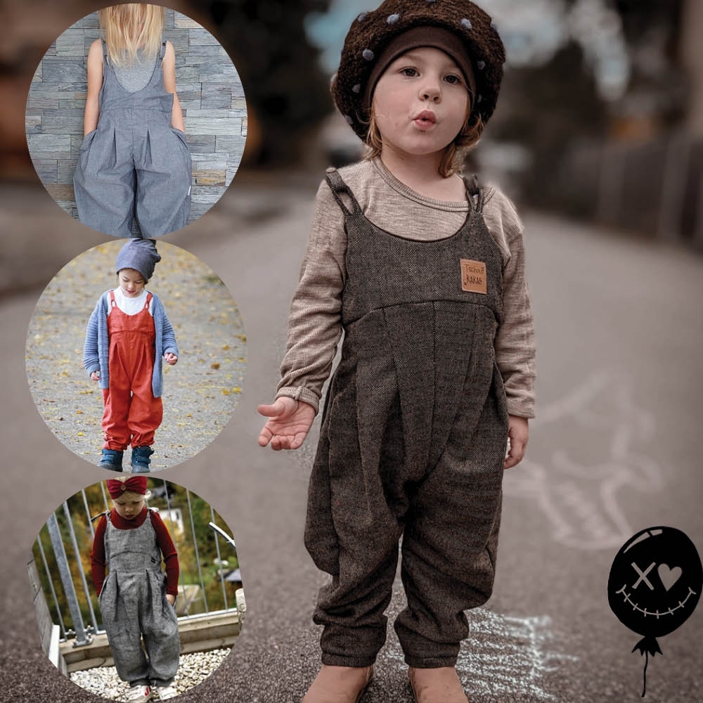 E-Book NipNaps Latzhose Dungar_ees Mini von Stoffe Hemmers