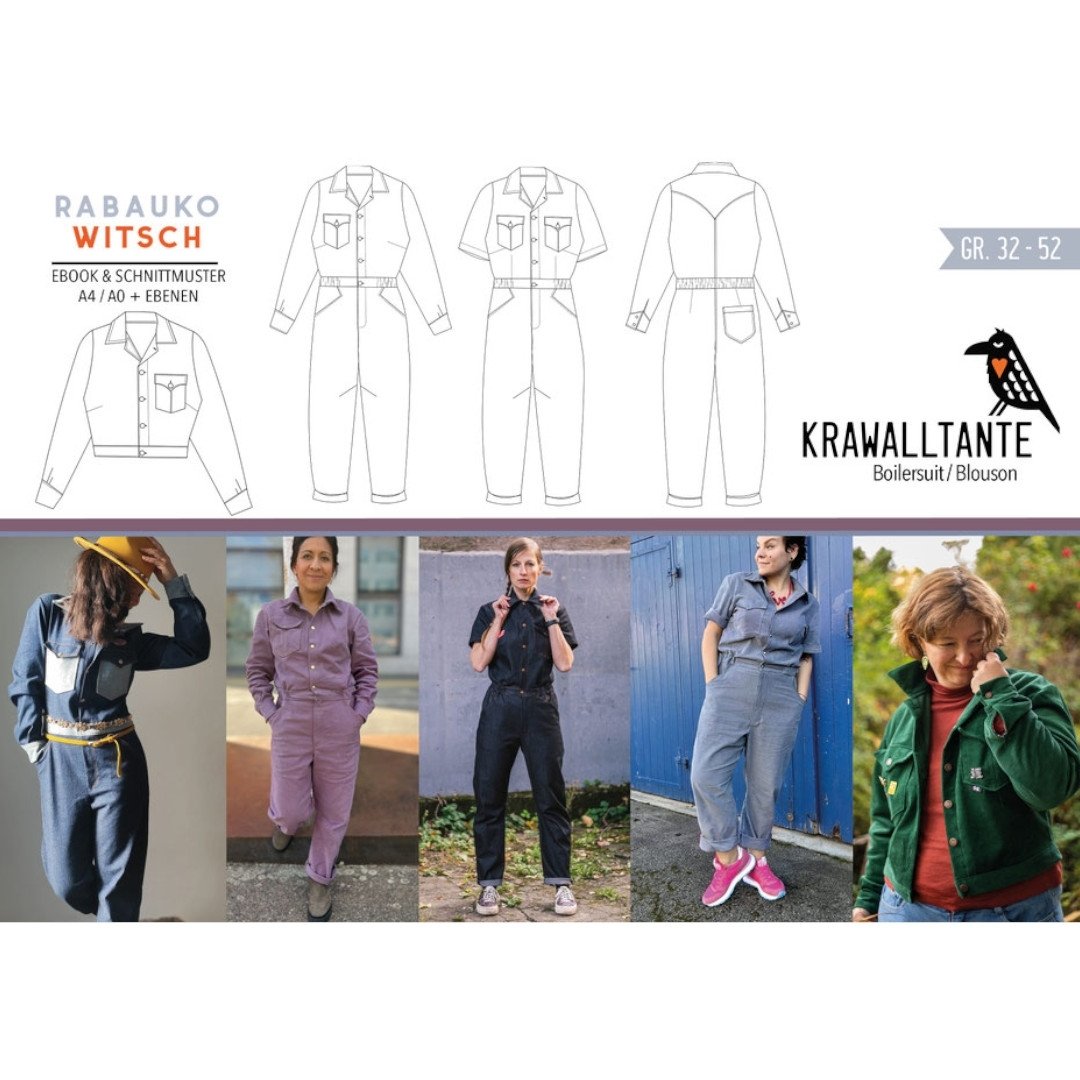 E-Book Rabaukowitsch Boilersuit / Blouson Damen Krawalltante E-Book Rabaukowitsch Boilersuit / Blouson Damen Krawalltante von Stoffe Hemmers