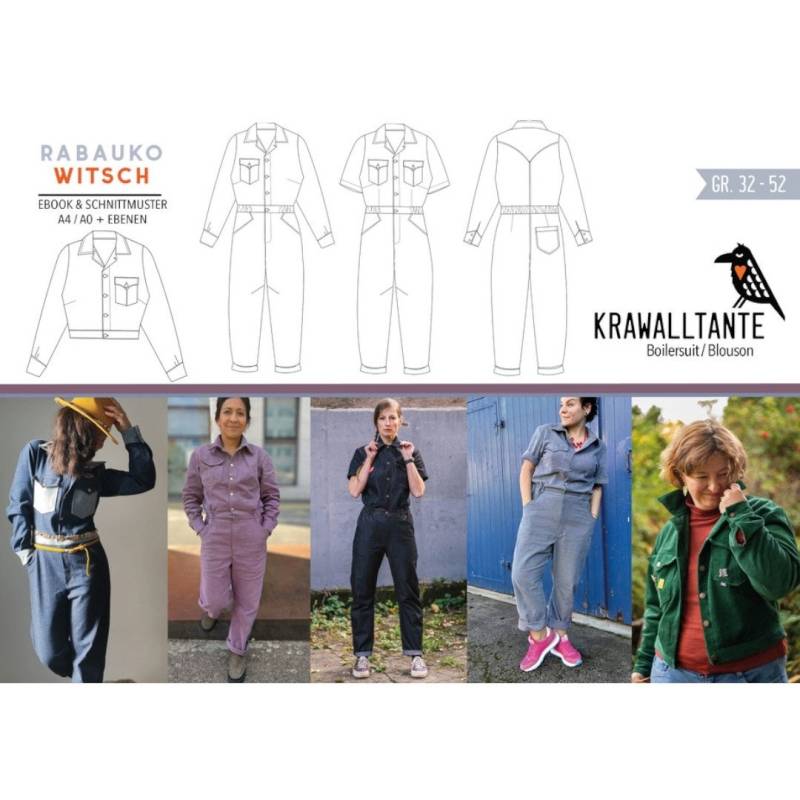 E-Book Rabaukowitsch Boilersuit / Blouson Damen Krawalltante E-Book Rabaukowitsch Boilersuit / Blouson Damen Krawalltante von Stoffe Hemmers