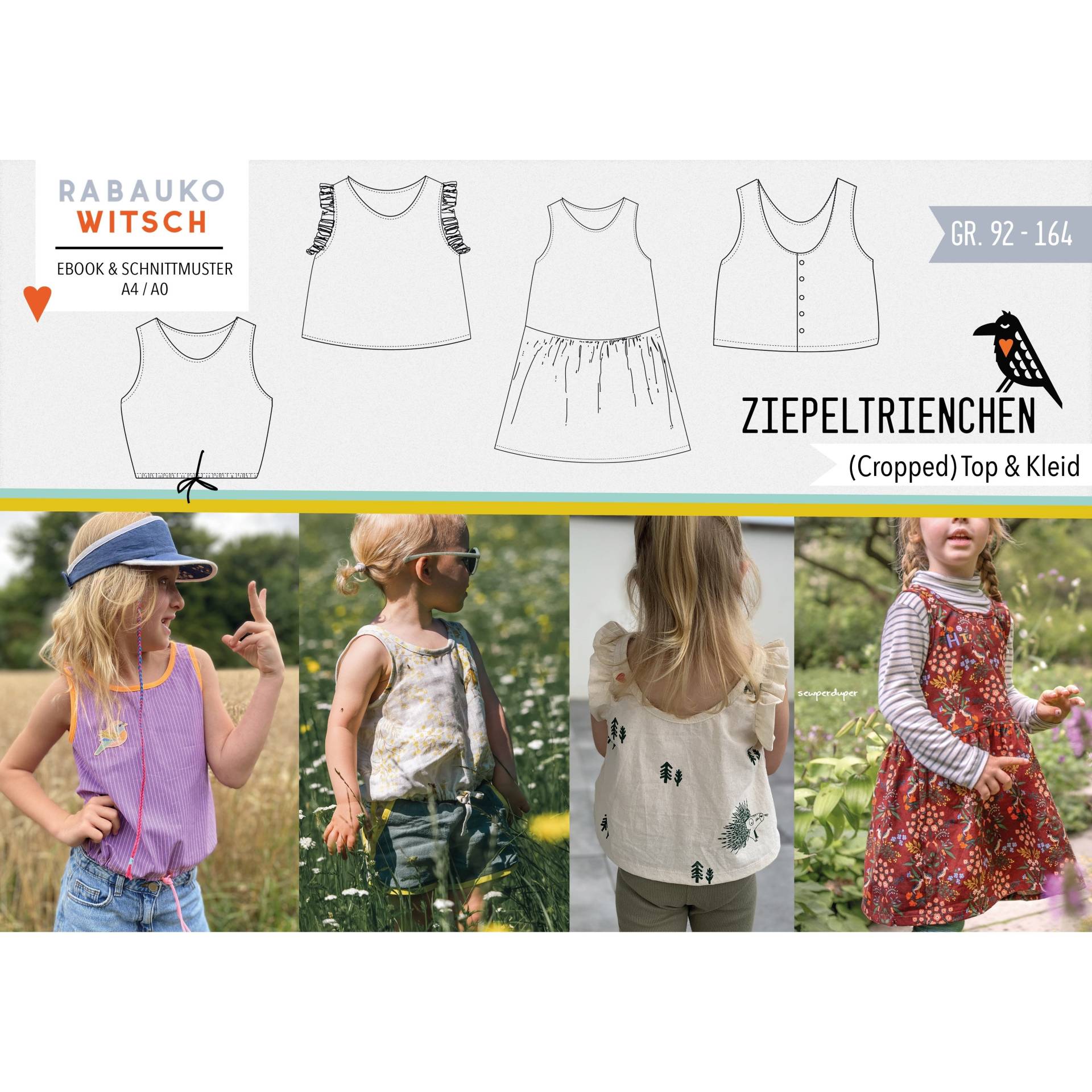 E-Book Rabaukowitsch Top und Kleid Ziepeltrienchen Kids von Stoffe Hemmers