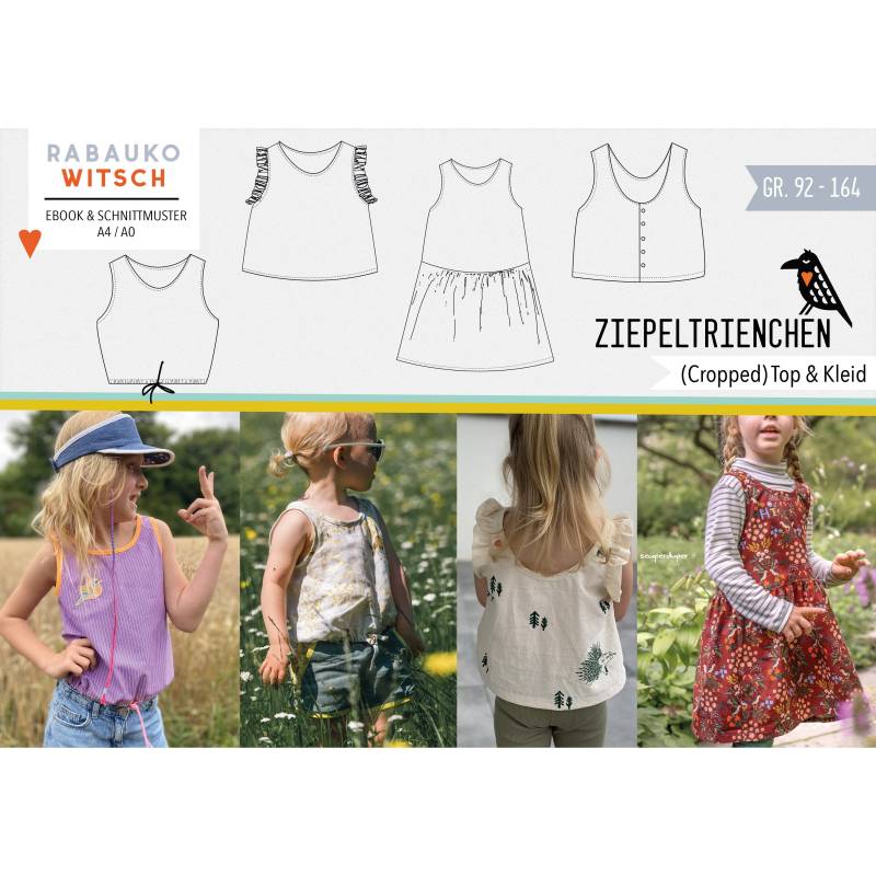E-Book Rabaukowitsch Top und Kleid Ziepeltrienchen Kids von Stoffe Hemmers