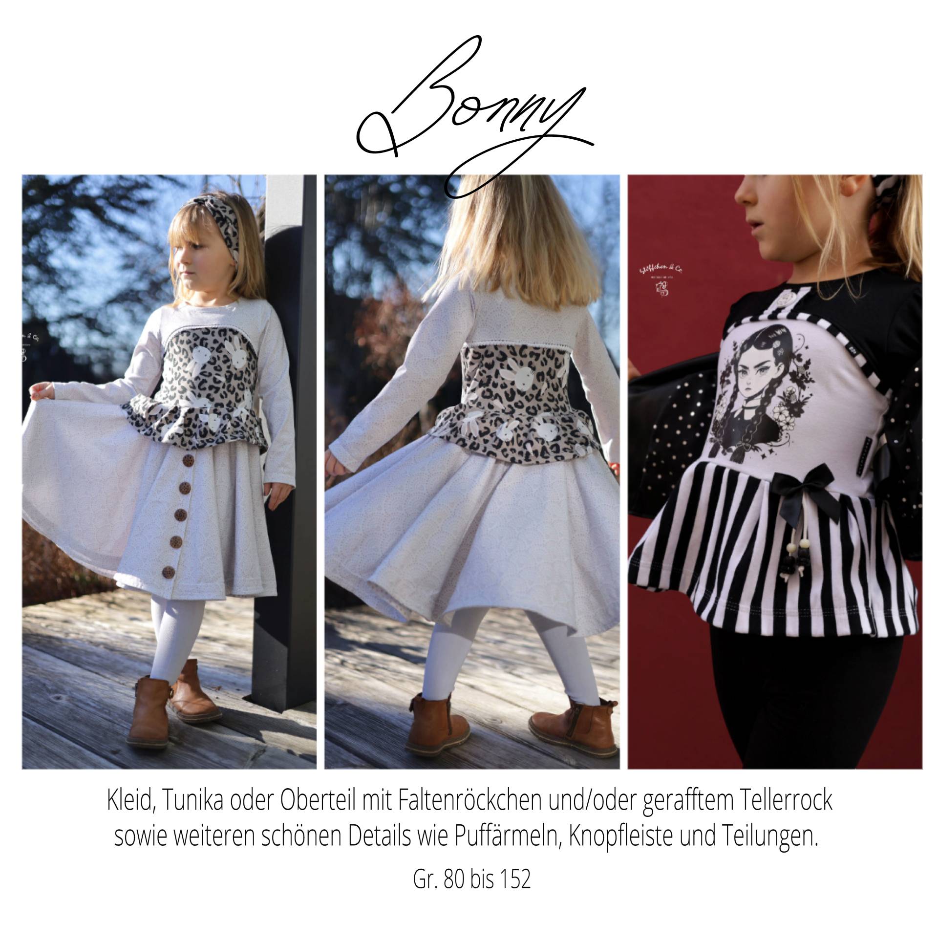 E-Book Rosalieb & Wildblau Kleid/Tunika Bonny Kids von Stoffe Hemmers