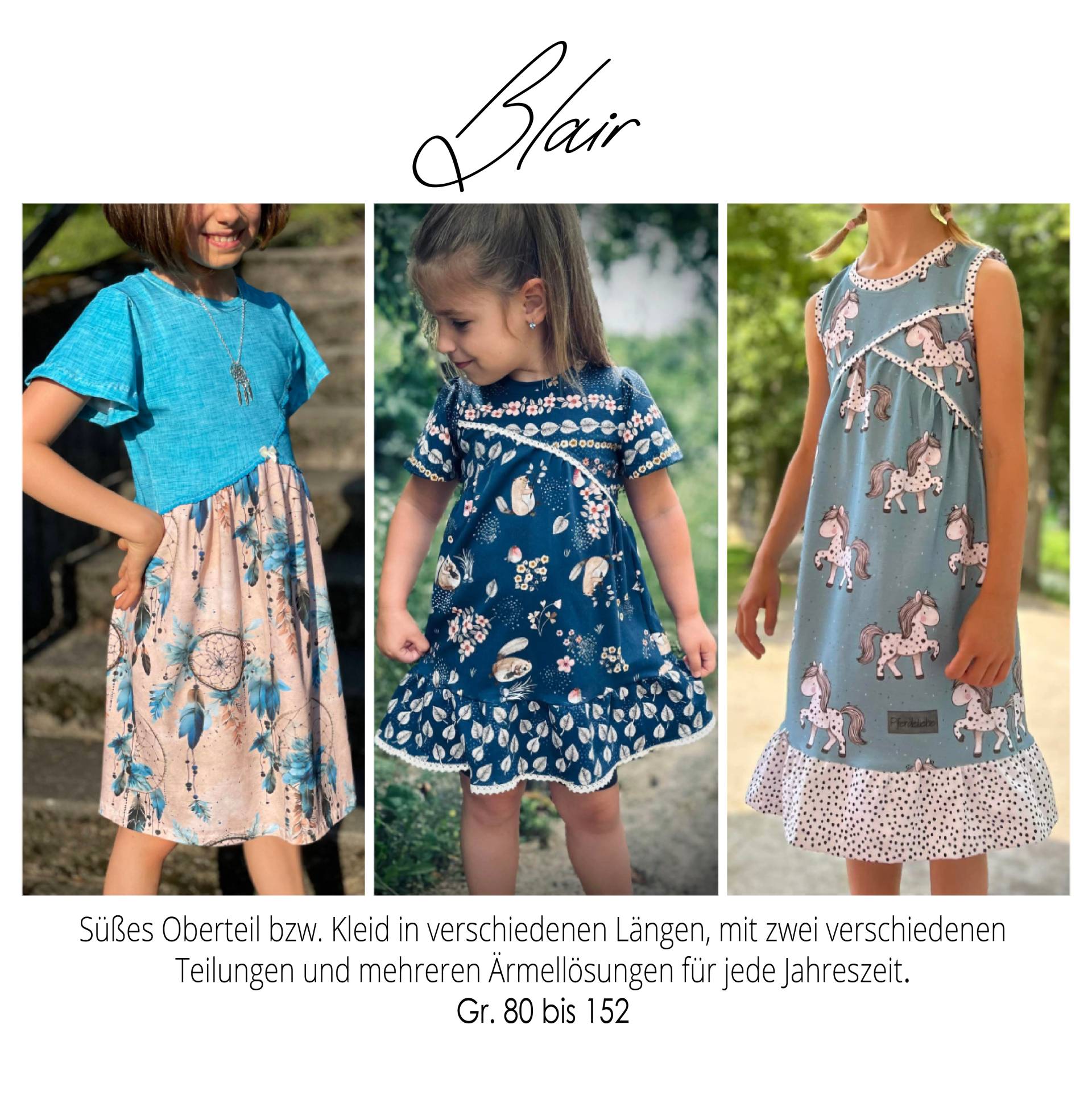 E-Book Rosalieb & Wildblau Shirt/Kleid Blair Kids von Stoffe Hemmers