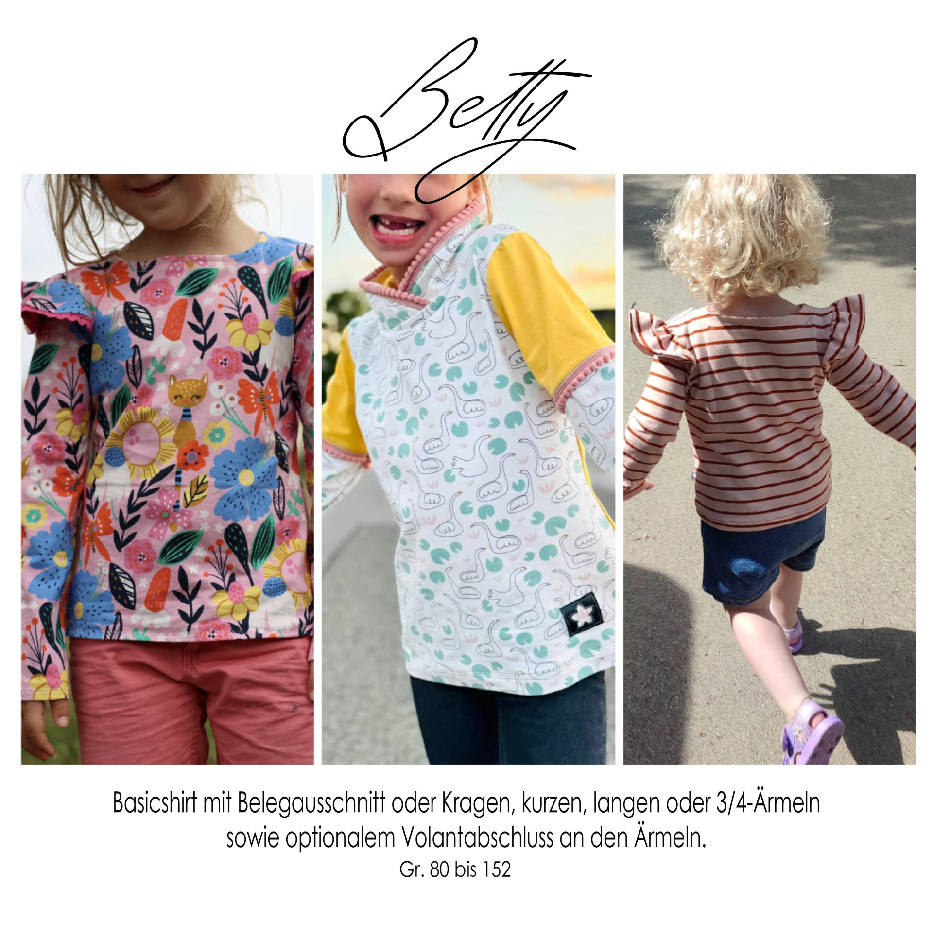 E-Book Rosalieb & Wildblau Shirt Betty Kids von Stoffe Hemmers
