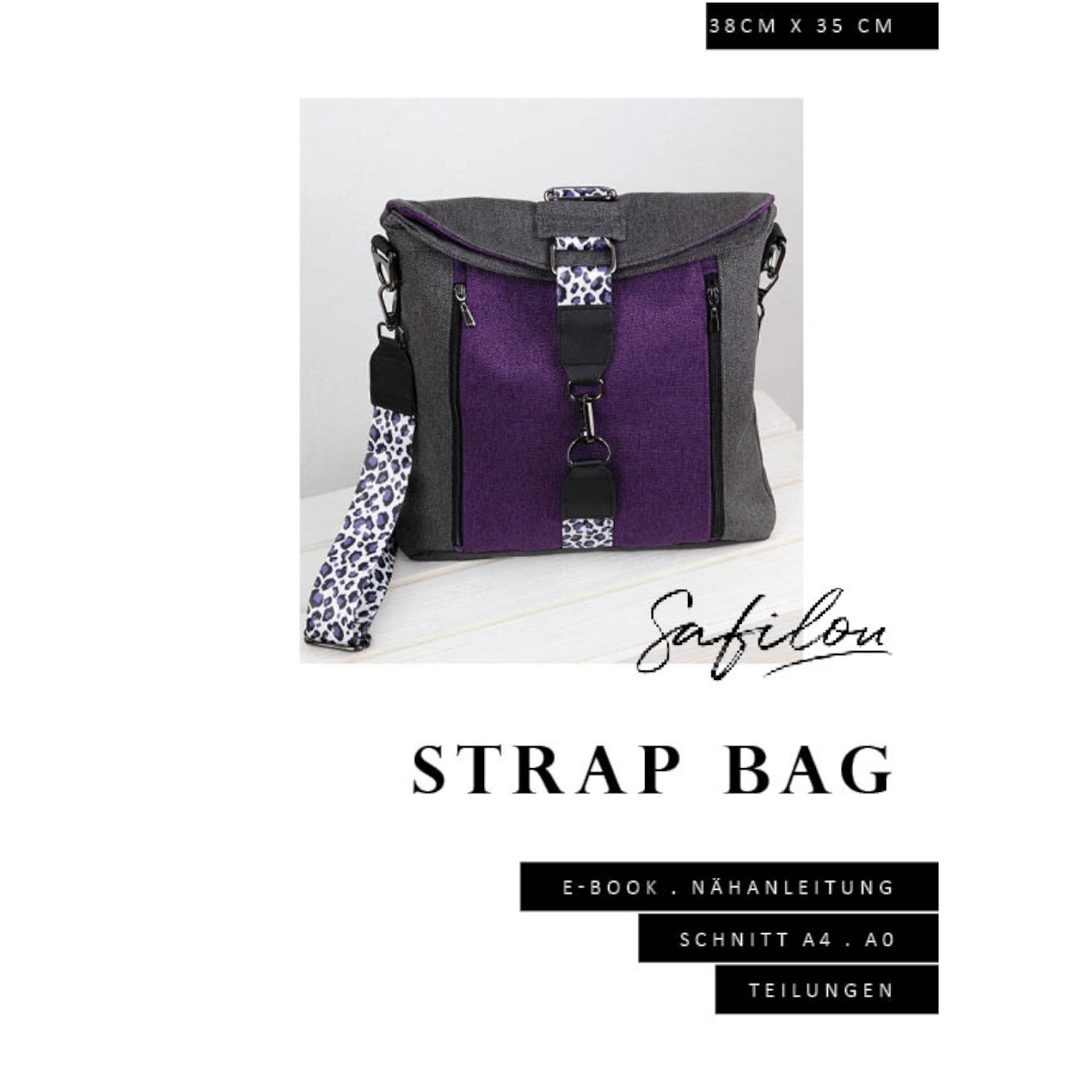 E-Book Safilou Tasche Strap Bag von Stoffe Hemmers