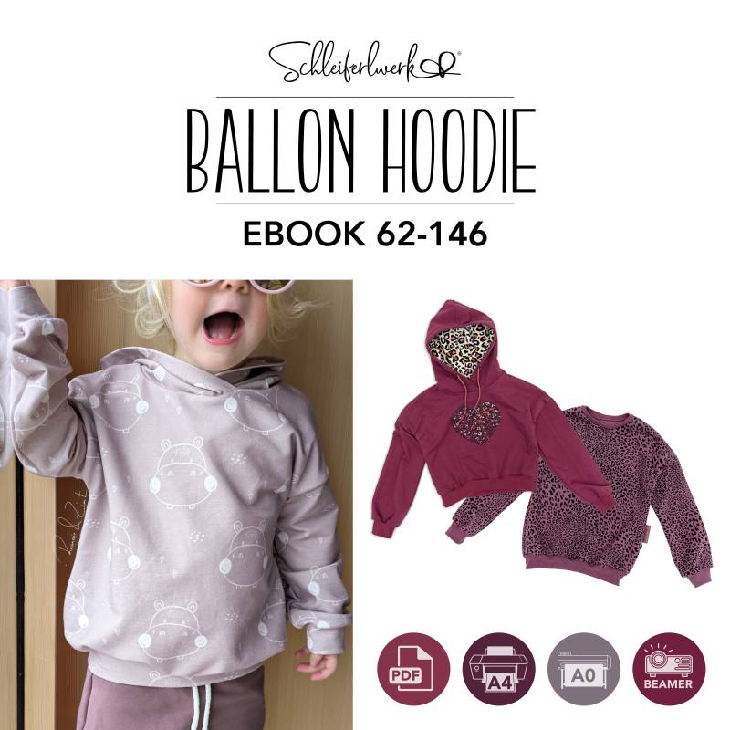 E-Book Schleiferlwerk Ballon Hoodie Kids von Stoffe Hemmers