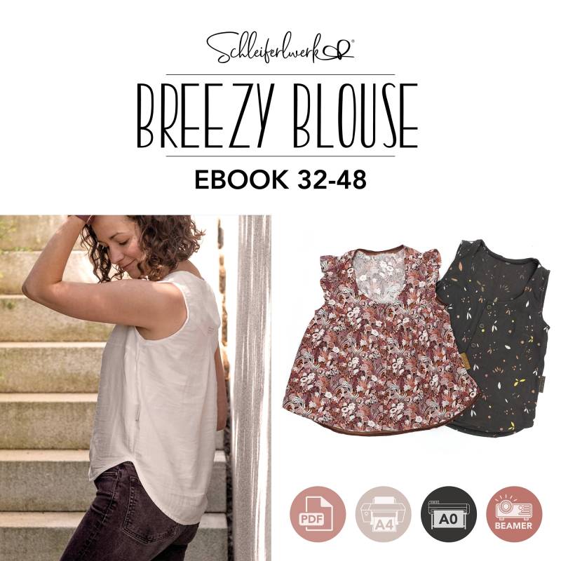 E-Book Schleiferlwerk Breezy Blouse Damen E-Book Schleiferlwerk Breezy Blouse Damen von Stoffe Hemmers
