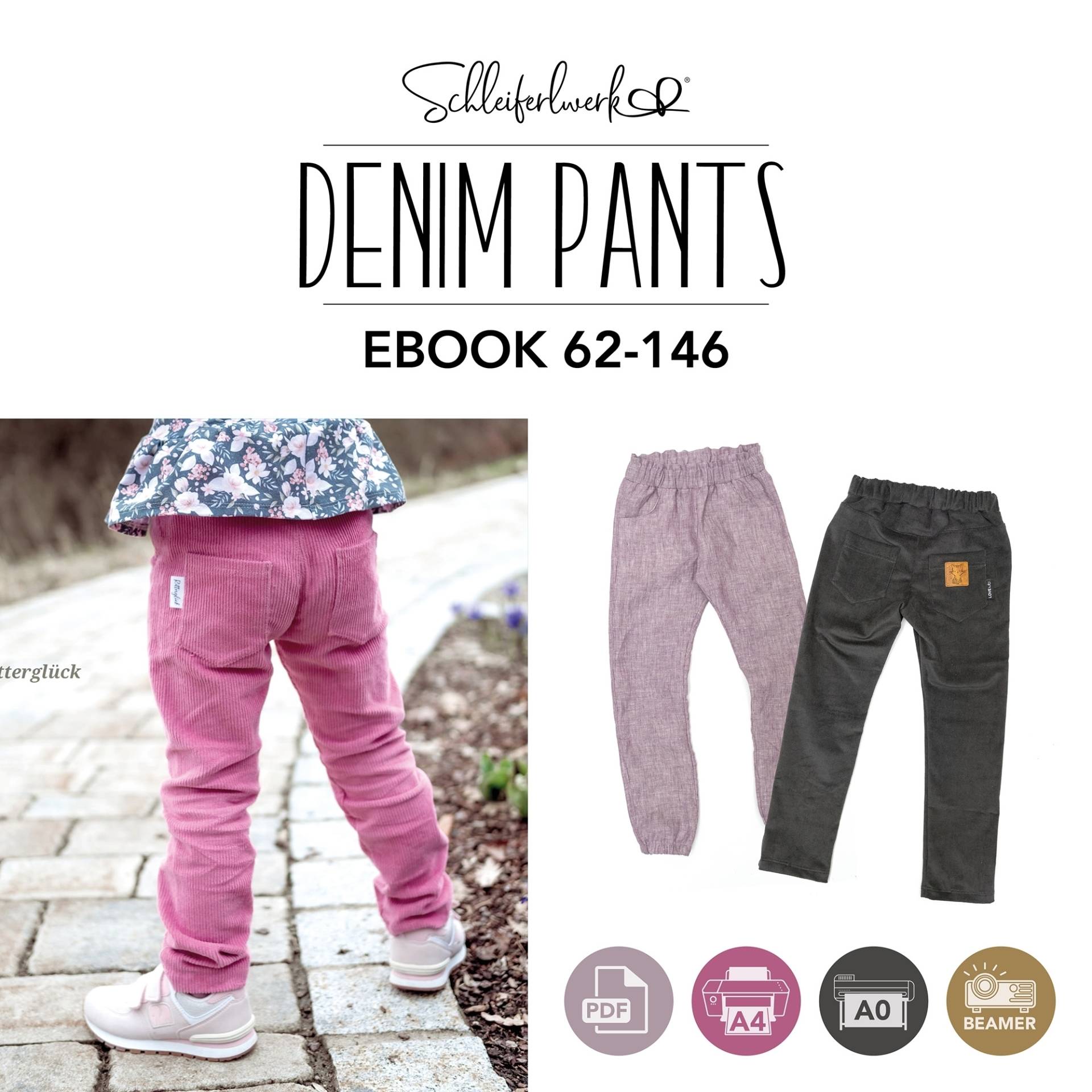 E-Book Schleiferlwerk Denim Pants Kids von Stoffe Hemmers