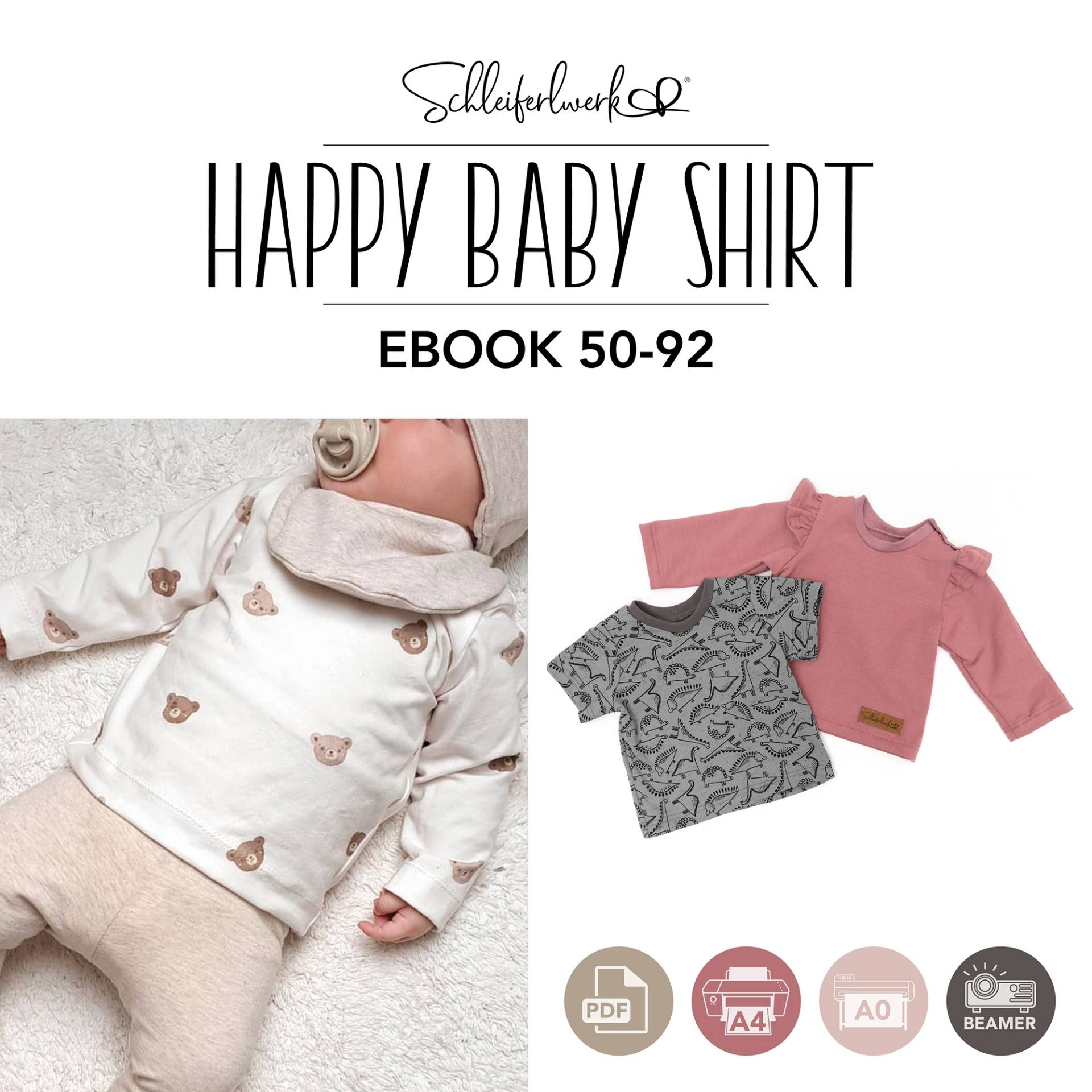 E-Book Schleiferlwerk Happy Baby Shirt von Stoffe Hemmers