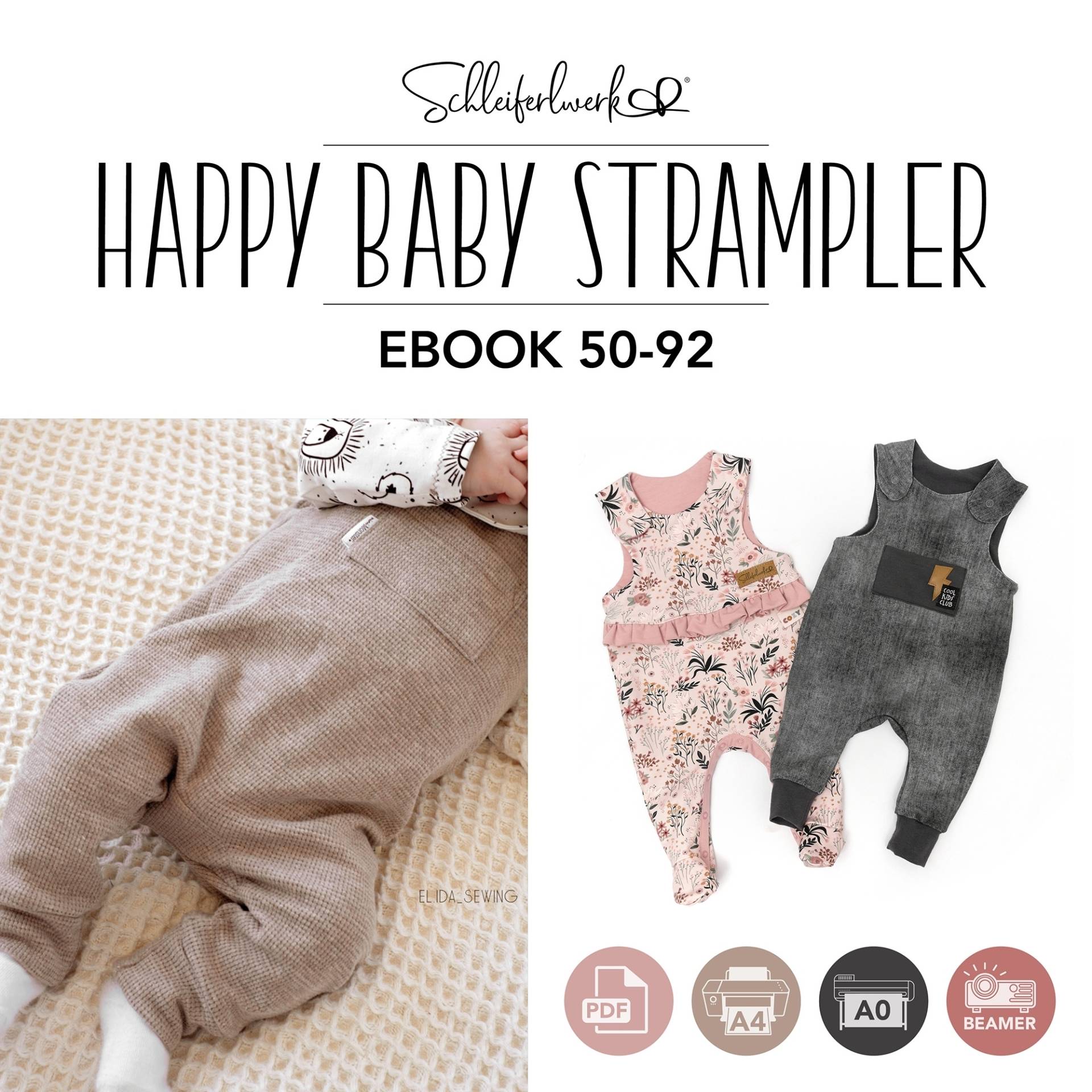 E-Book Schleiferlwerk Happy Baby Strampler von Stoffe Hemmers