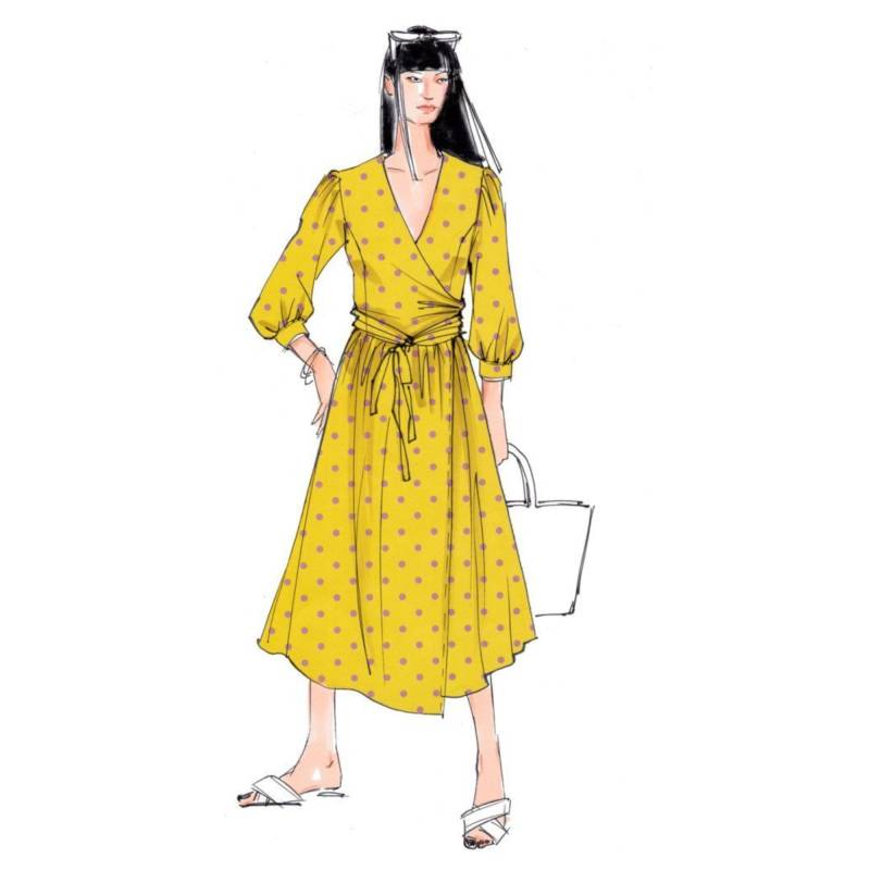 E-Book Schnittmuster Berlin - Wickelkleid Tessa E-Book Schnittmuster Berlin - Wickelkleid Tessa von Stoffe Hemmers