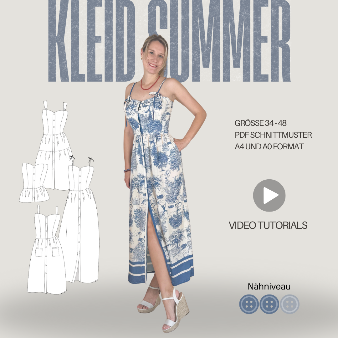 E-Book Sew4Me Damenkleid Summer von Stoffe Hemmers