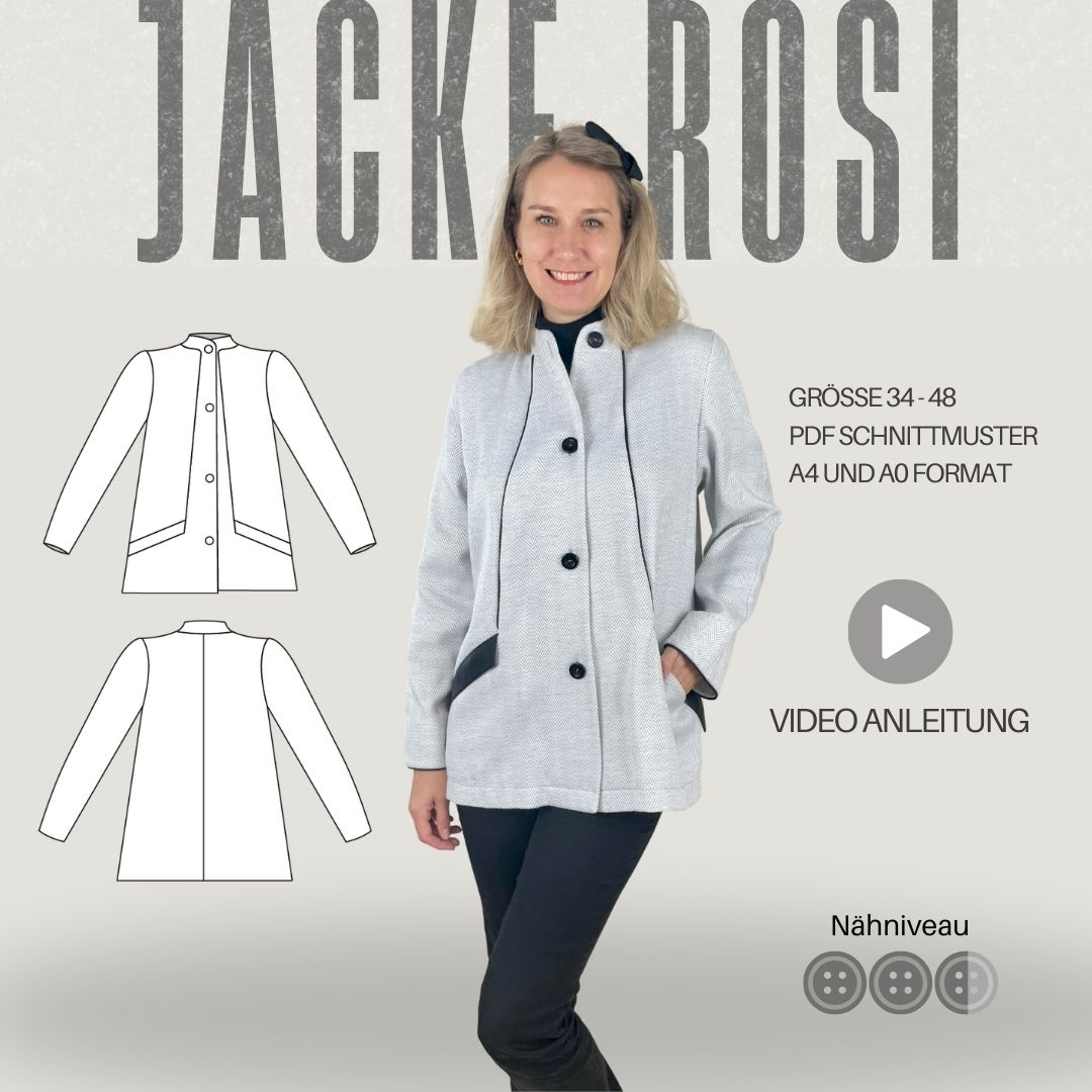 E-Book Sew4Me Jacke Rosi von Stoffe Hemmers