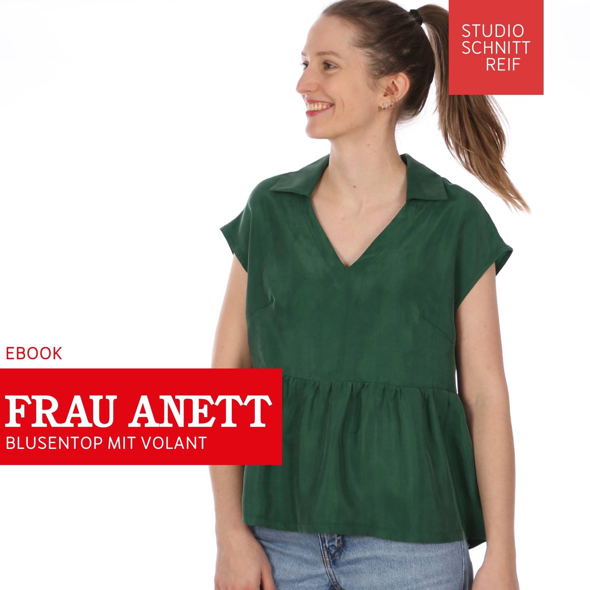 E-Book Studio Schnittreif Frau Anett Blusentop von Stoffe Hemmers