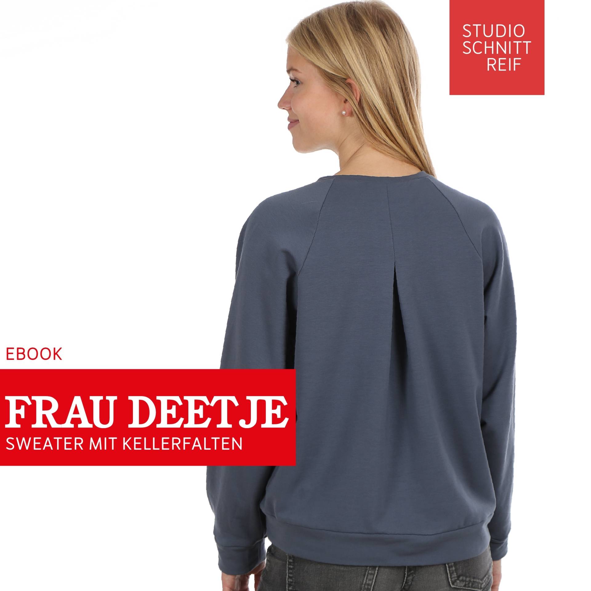 E-Book Studio Schnittreif Frau Deetje - Sweater E-Book Studio Schnittreif Frau Deetje - Sweater von Stoffe Hemmers