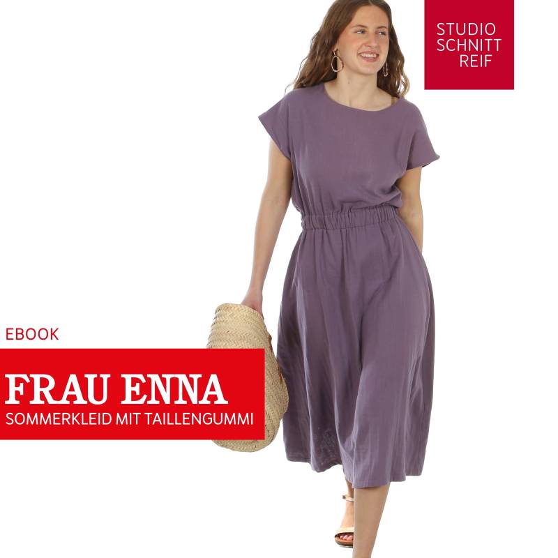 E-Book Studio Schnittreif Frau Enna Kleid Damen von Stoffe Hemmers