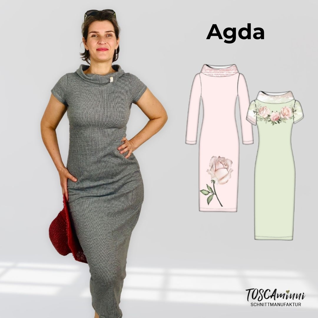 E-Book TOSCAminni Schnittmanufaktur Damen Kleid Agda E-Book TOSCAminni Schnittmanufaktur Damen Kleid Agda von Stoffe Hemmers