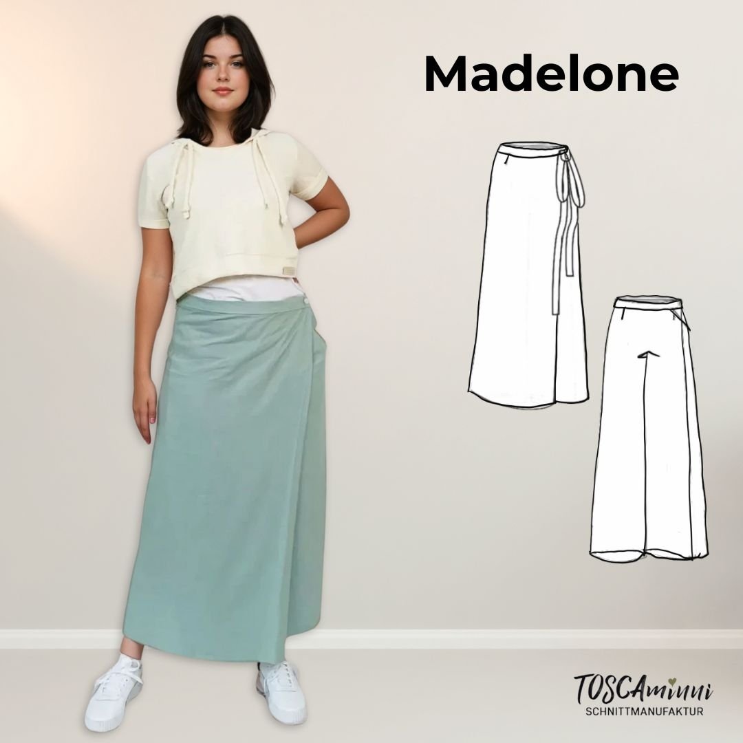 E-Book TOSCAminni Schnittmanufaktur Damen Wickelhose Madelone von Stoffe Hemmers