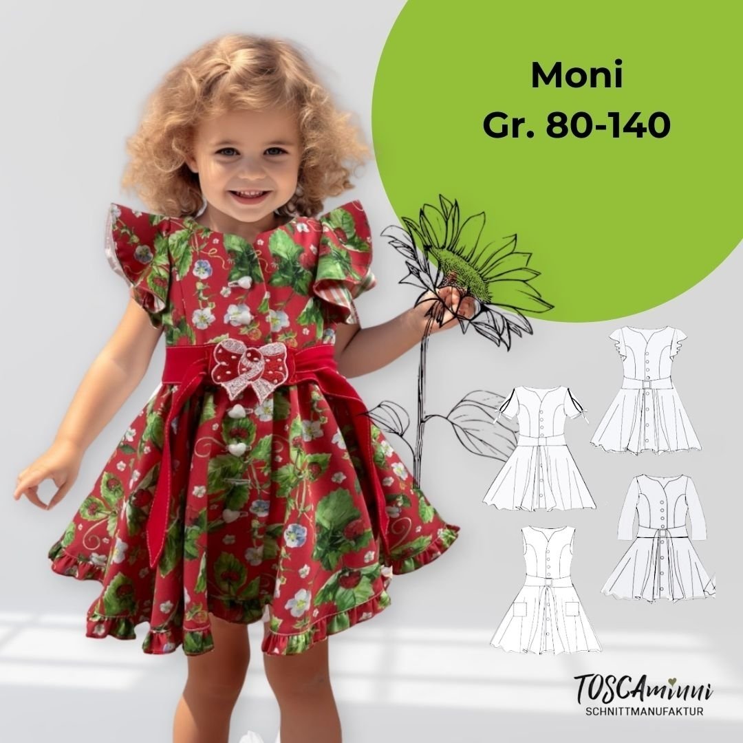 E-Book TOSCAminni Schnittmanufaktur Kinderkleid Moni Minni E-Book TOSCAminni Schnittmanufaktur Kinderkleid Moni Minni von Stoffe Hemmers