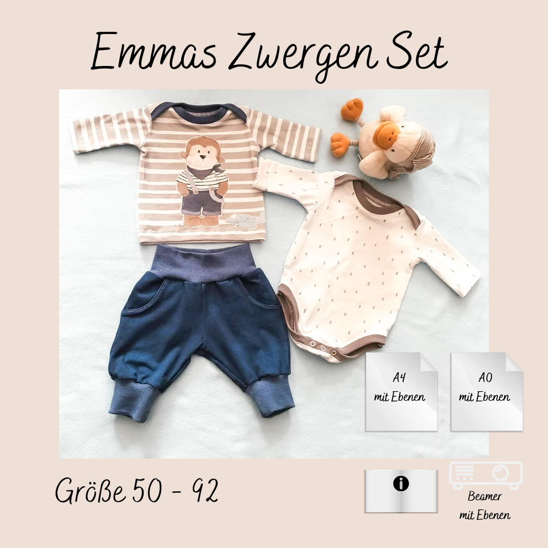 E-Book Tante Emmas Nähladen Zwergenset von Stoffe Hemmers