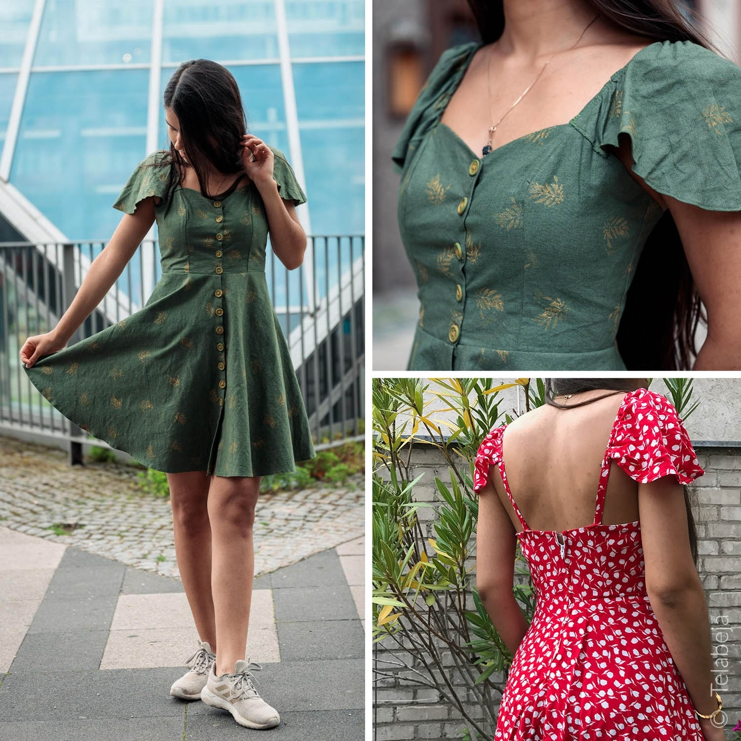 E-Book Telabeja Yoalli Kleid Damen von Stoffe Hemmers