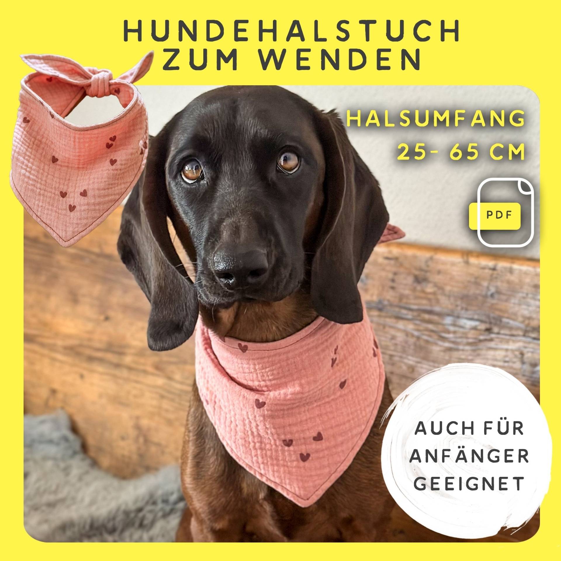 E-Book The DogWorkShop Hundehalstuch Classic von Stoffe Hemmers