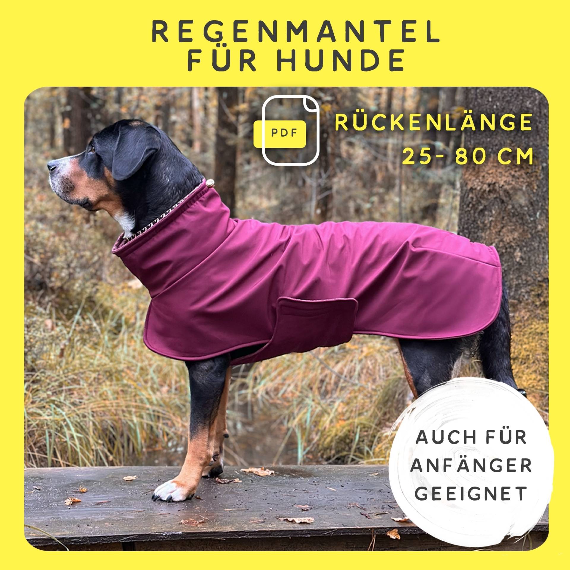 E-Book The DogWorkShop Hundemantel Rainy E-Book The DogWorkShop Hundemantel Rainy von Stoffe Hemmers