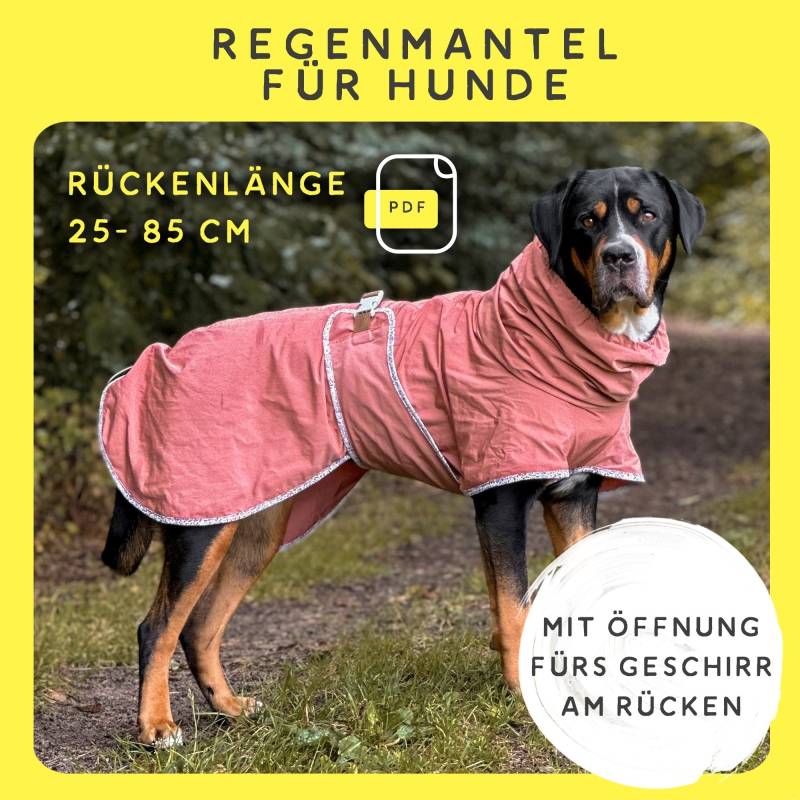 E-Book The DogWorkShop Hunderegenmantel Drizzly von Stoffe Hemmers
