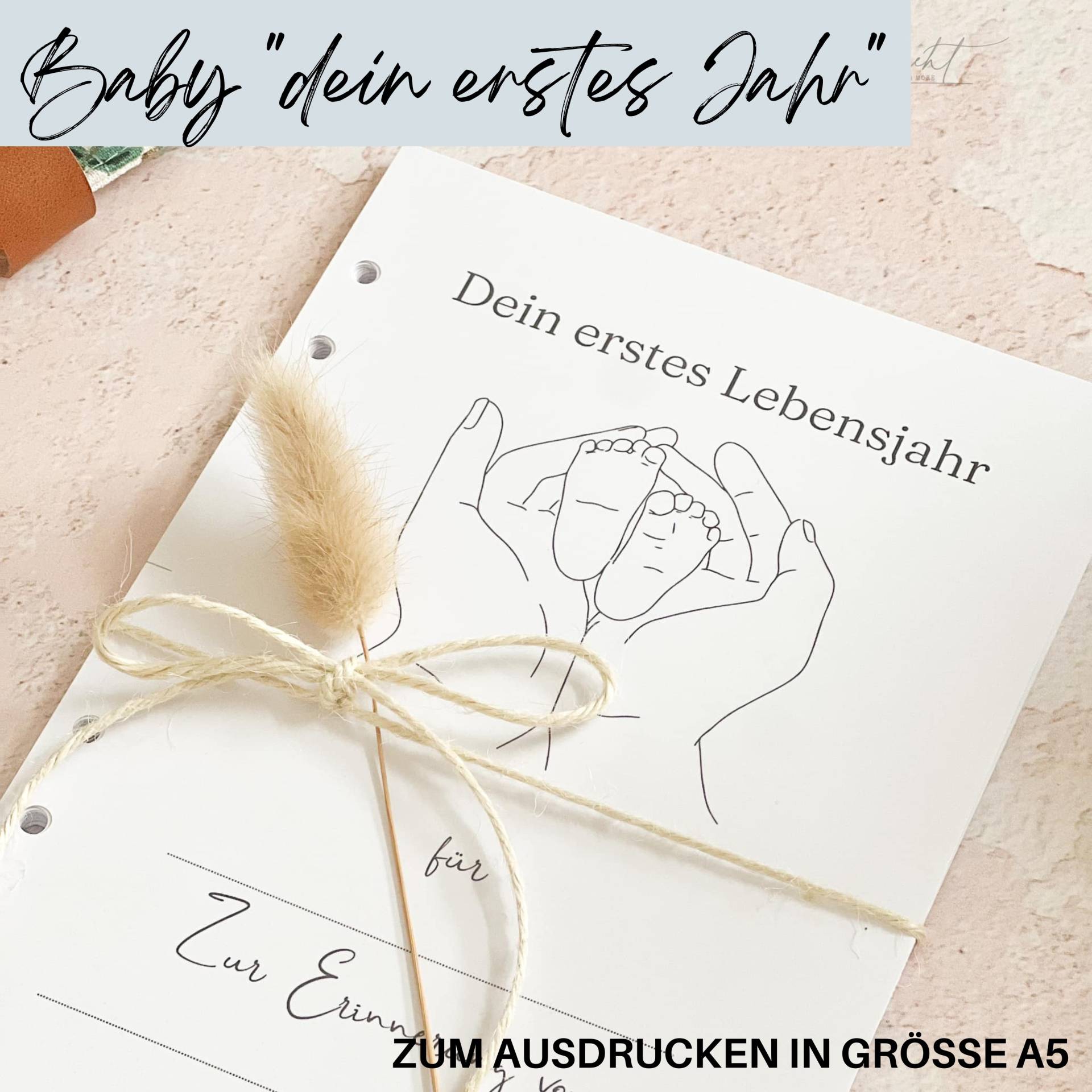 E-Book Unikati Planer Baby - dein erstes Jahr von Stoffe Hemmers
