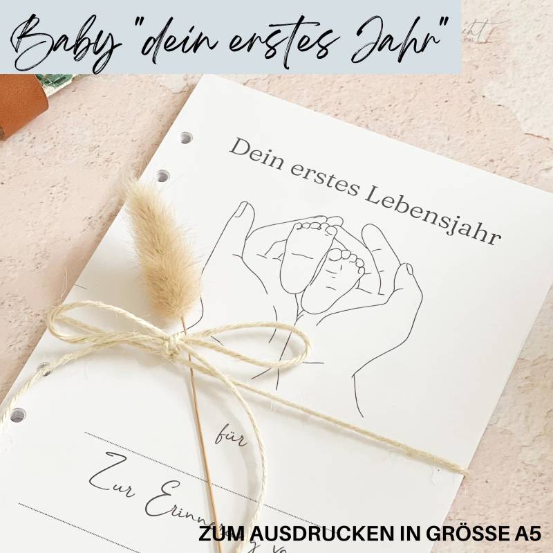 E-Book Unikati Planer Baby - dein erstes Jahr von Stoffe Hemmers