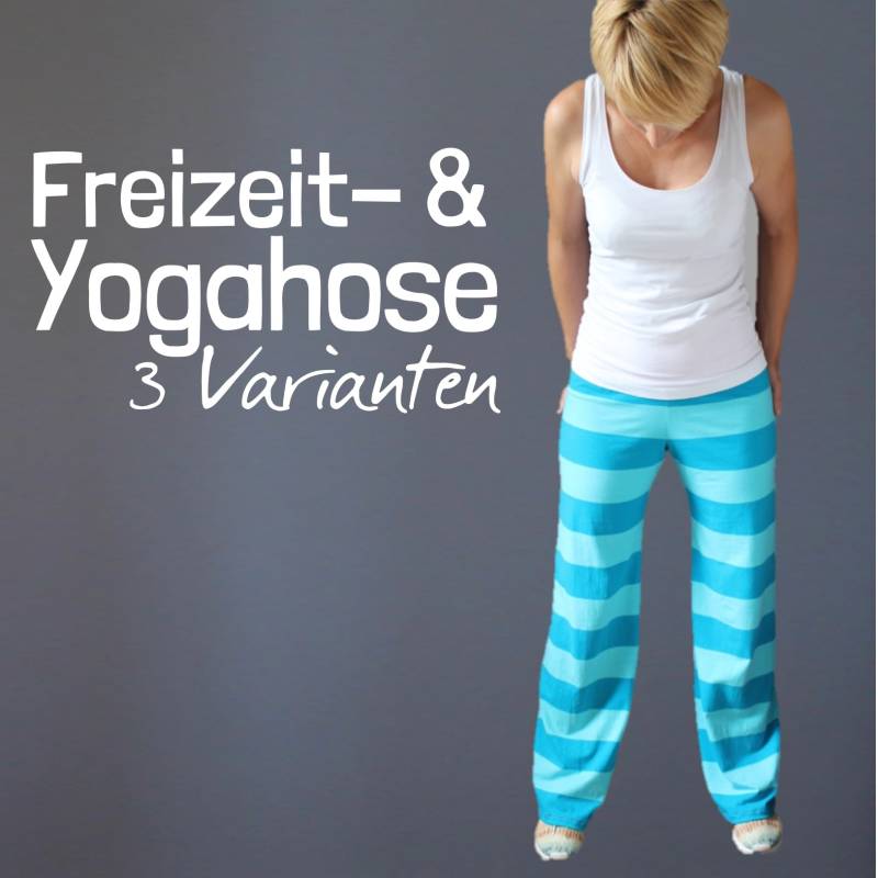 E-Book Windschnittich Freizeithose - Yogahose von Stoffe Hemmers